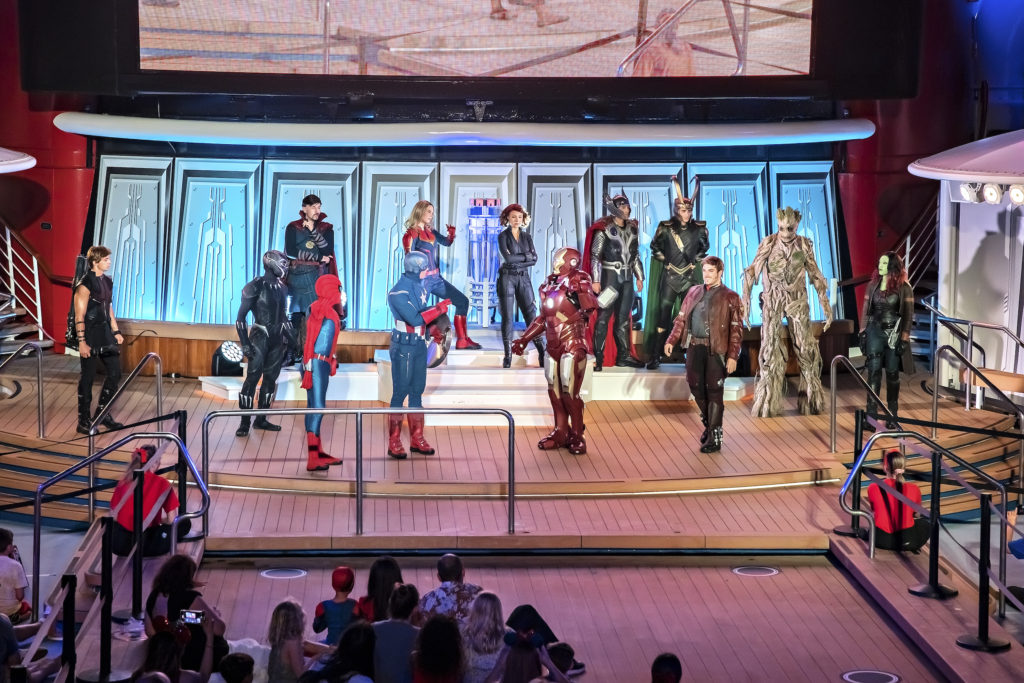 Disney Cruise Magic Marvel Day at Sea from Miami