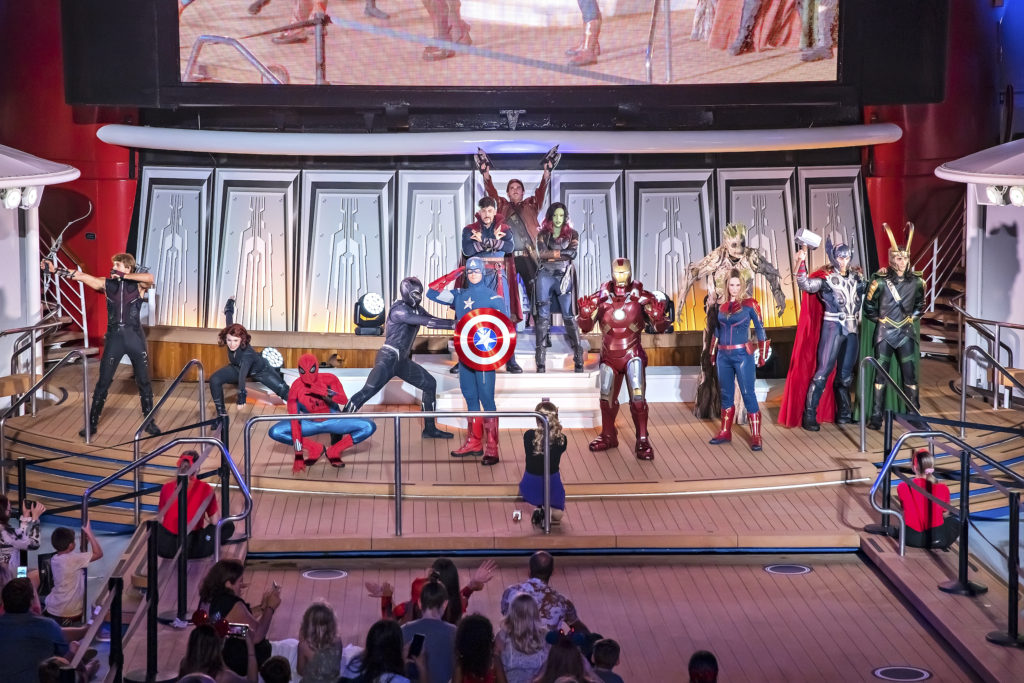 Disney Cruise Magic Marvel Day at Sea from Miami