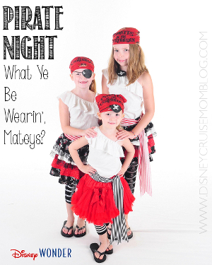 Need ideas for Pirate Night on your next Disney Cruise? Check out my blog to see what we do!