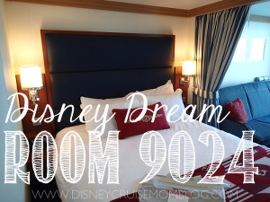 Details and photographs of Disney Dream stateroom 9024.