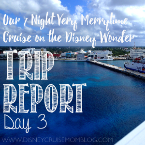 Trip report from our Very Merrytime Christmas cruise on the Disney Wonder