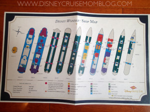 Disney cruise ship map