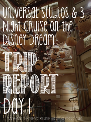 Disney Cruise Trip Report