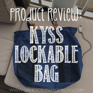 Locking clearance beach bag