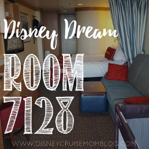 Disney Dream 7128 Deluxe Family Oceanview Room with a Verandah