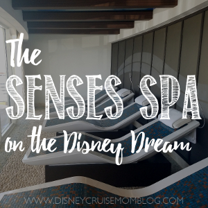 Senses Spa on the Disney Dream