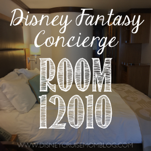 Disney Fantasy Concierge Room 12010