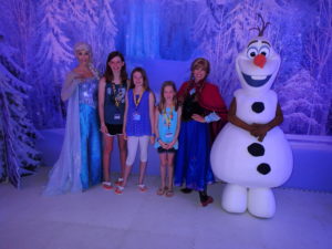 Disney cruise Frozen meet and greet
