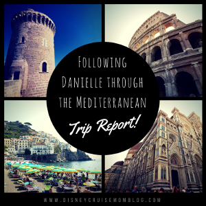 Danielle Trip Report Mediterranean