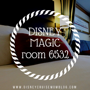 Disney Magic verandah room 6532