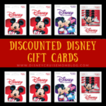 discounted Disney gift cards