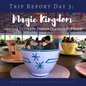 Trip Report Day 3: Magic Kingdom and the Ultimate Disney Classics VIP Tour