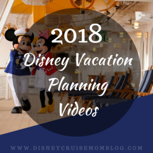 Disney Vacation Planning Videos