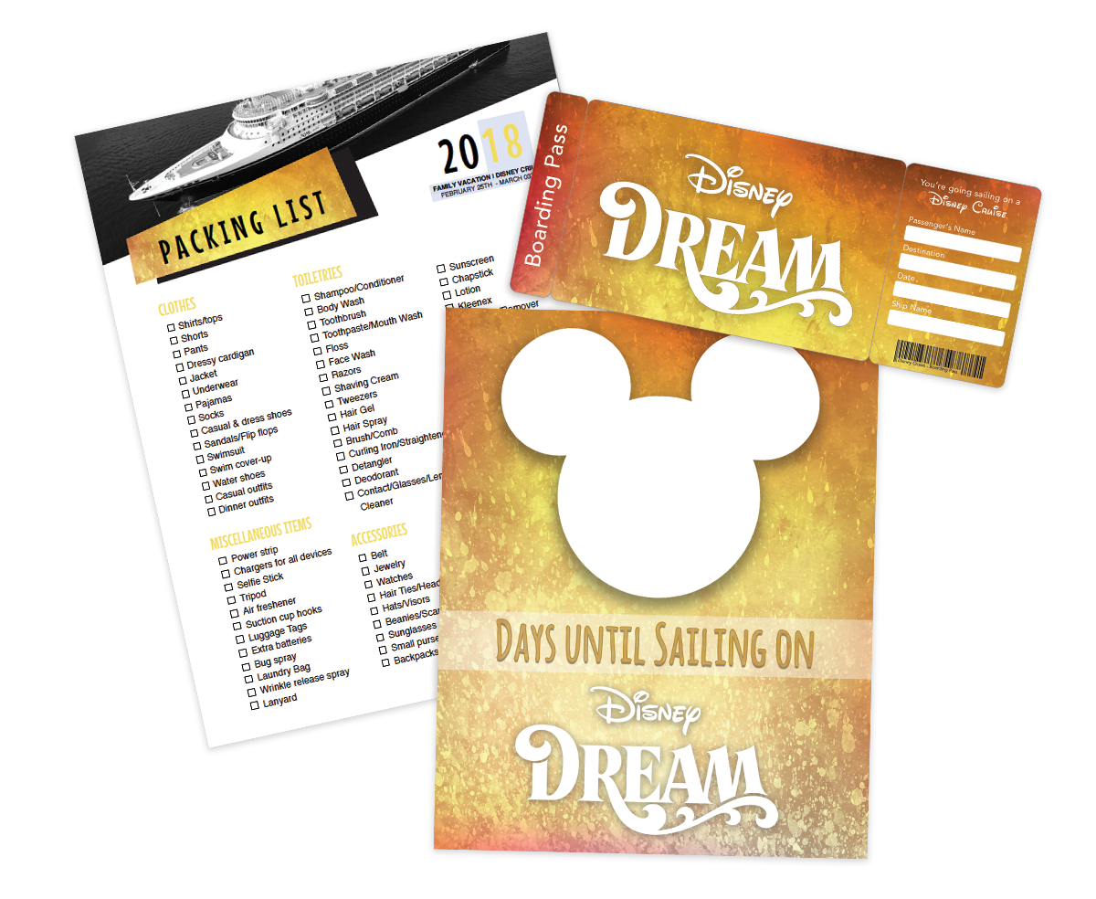 Disney cruise printables • Disney Cruise Mom Blog