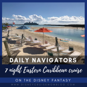 Daily Navigators Disney Fantasy