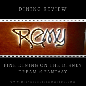 Disney Cruise Remy Review