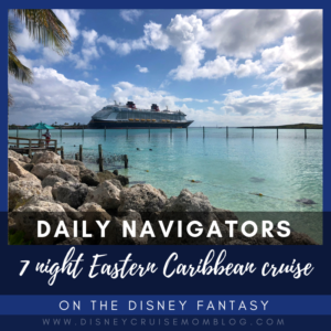 Disney Fantasy Daily Navigators