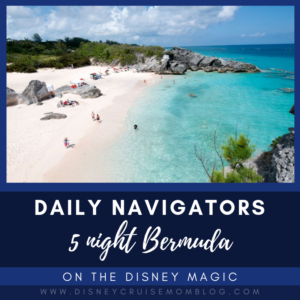 Disney Cruise Bermuda Navigators