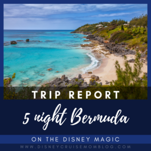 Disney Cruise Bermuda Trip Report