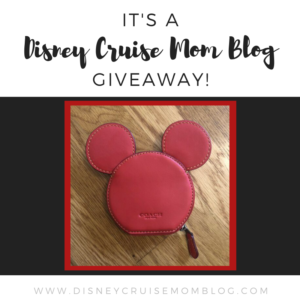 Mickey Coach Coin Purse Giveaway