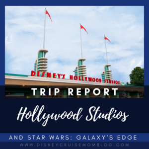 Hollywood Studios Galaxy's Edge Trip Report