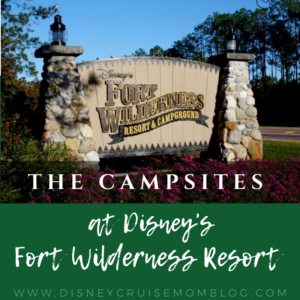 The Campsites at Disney's Fort Wilderness Resort