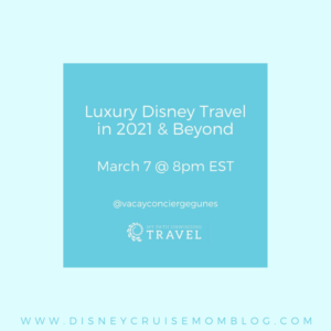 Luxury Disney Travel Webinar