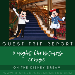 Disney Cruise Trip Report Dream Christmas Sailing